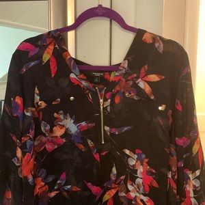 Torrid zipper Harper top, size 1